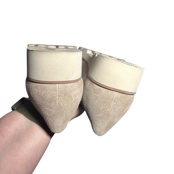 Vionic Kinsley Suede Slip-On Loafers Beige Women’s 8.5 Wide Comfort Shoes - Picture 7 of 9